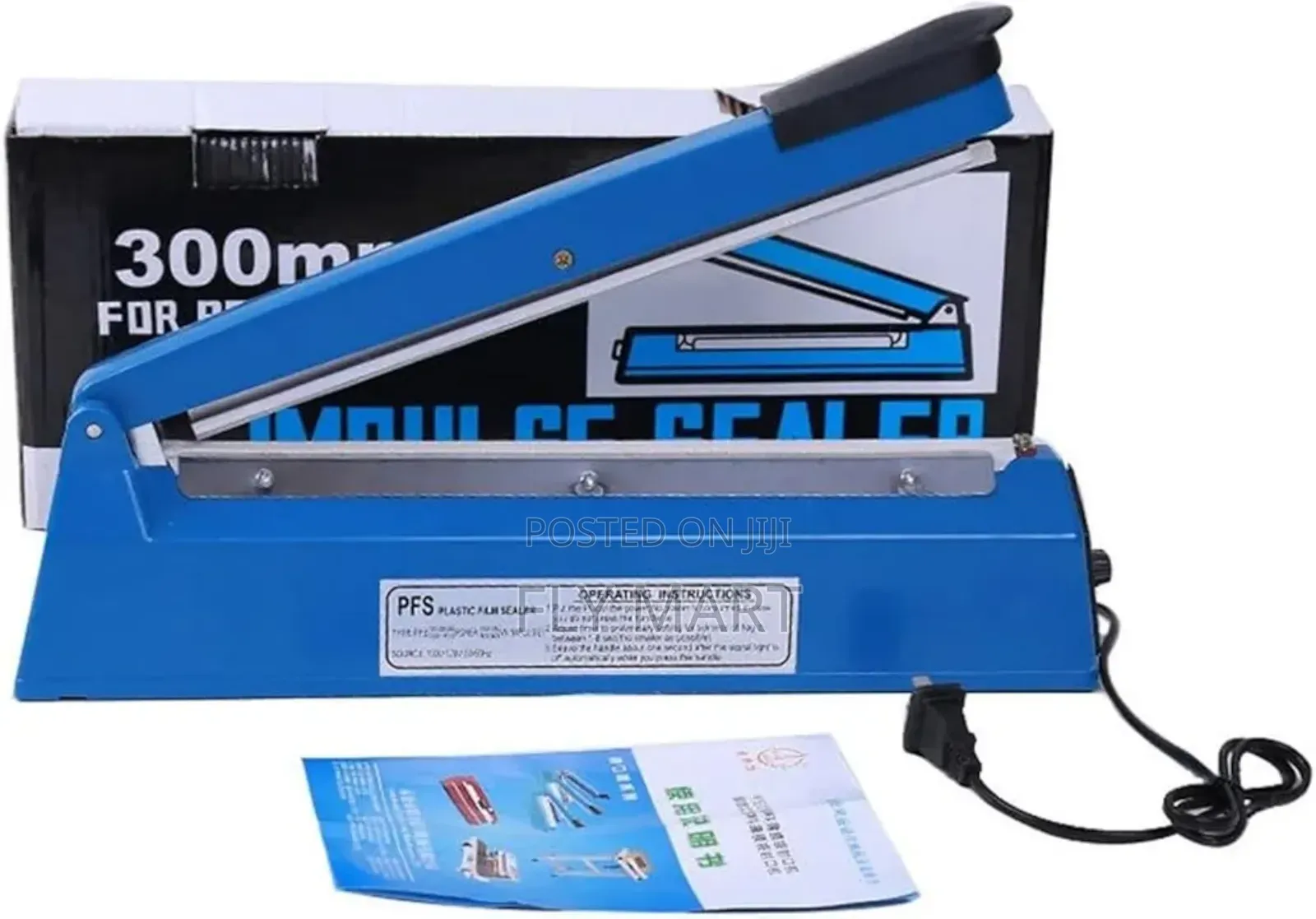 Plastic Sealer 300mmየላስቲክ ማሸጊያ
