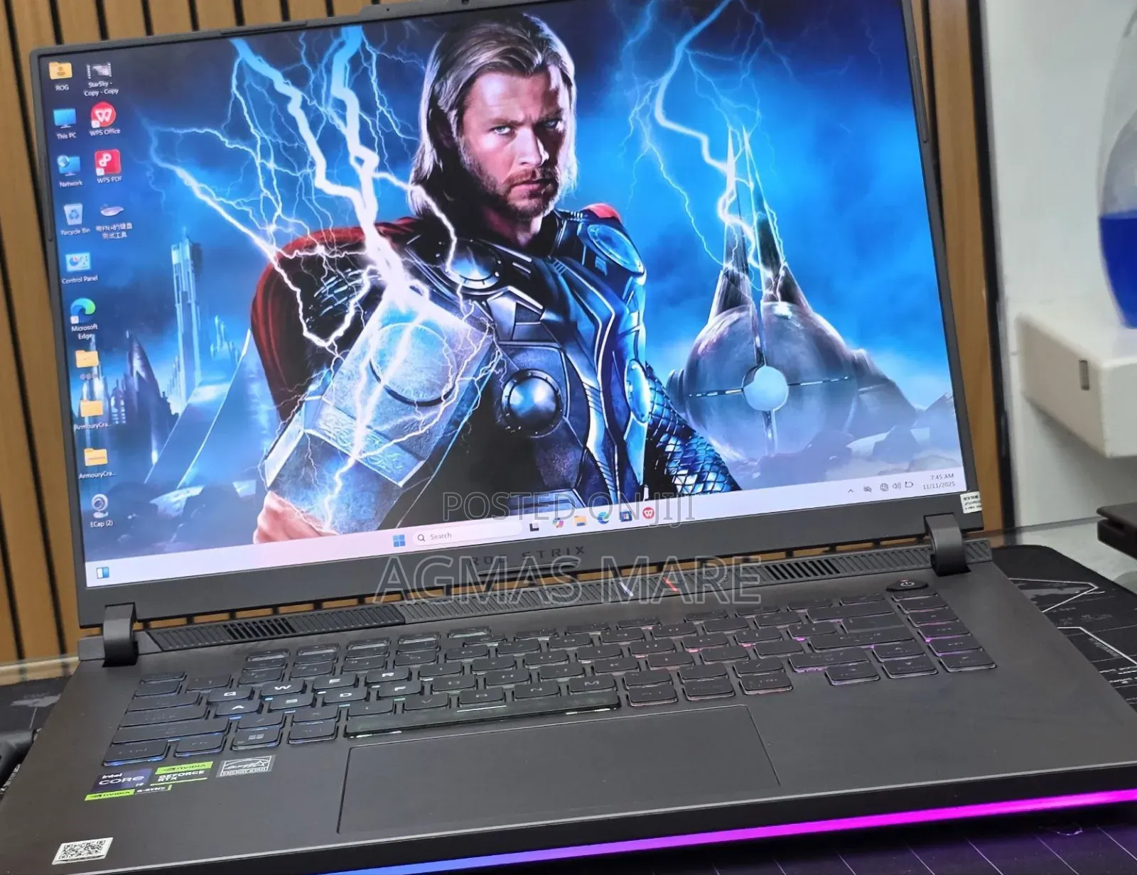 New Laptop Asus ROG Strix G16 G614 16GB Intel Core i9 SSD 1T