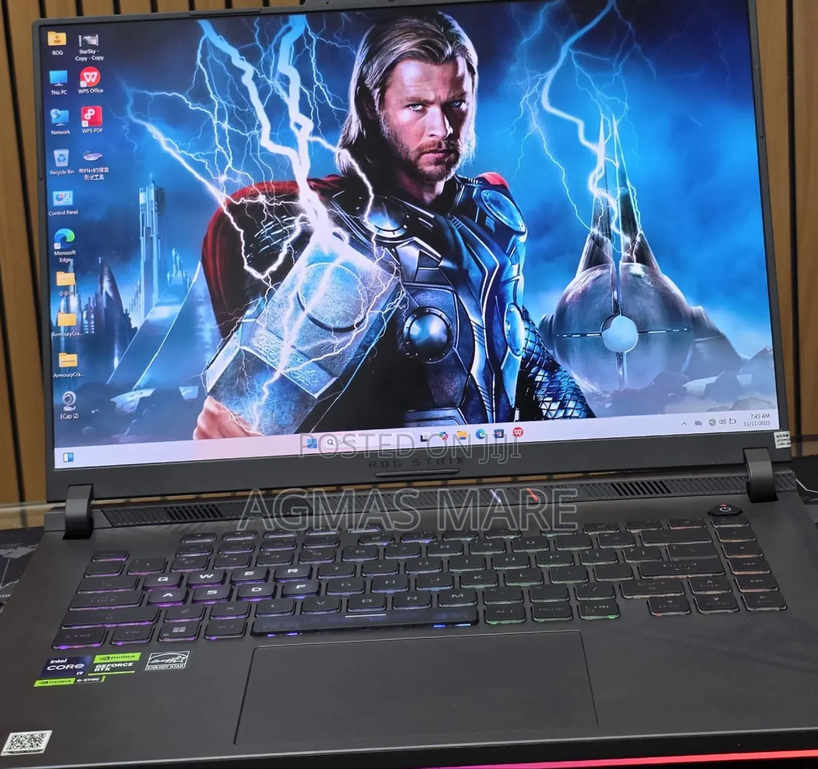 New Laptop Asus ROG Strix G16 G614 16GB Intel Core i9 SSD 1T