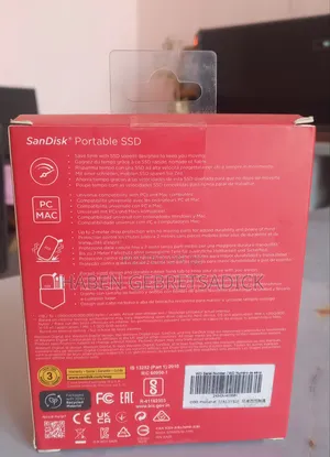 Sandisk 1tb SSD Harddrive