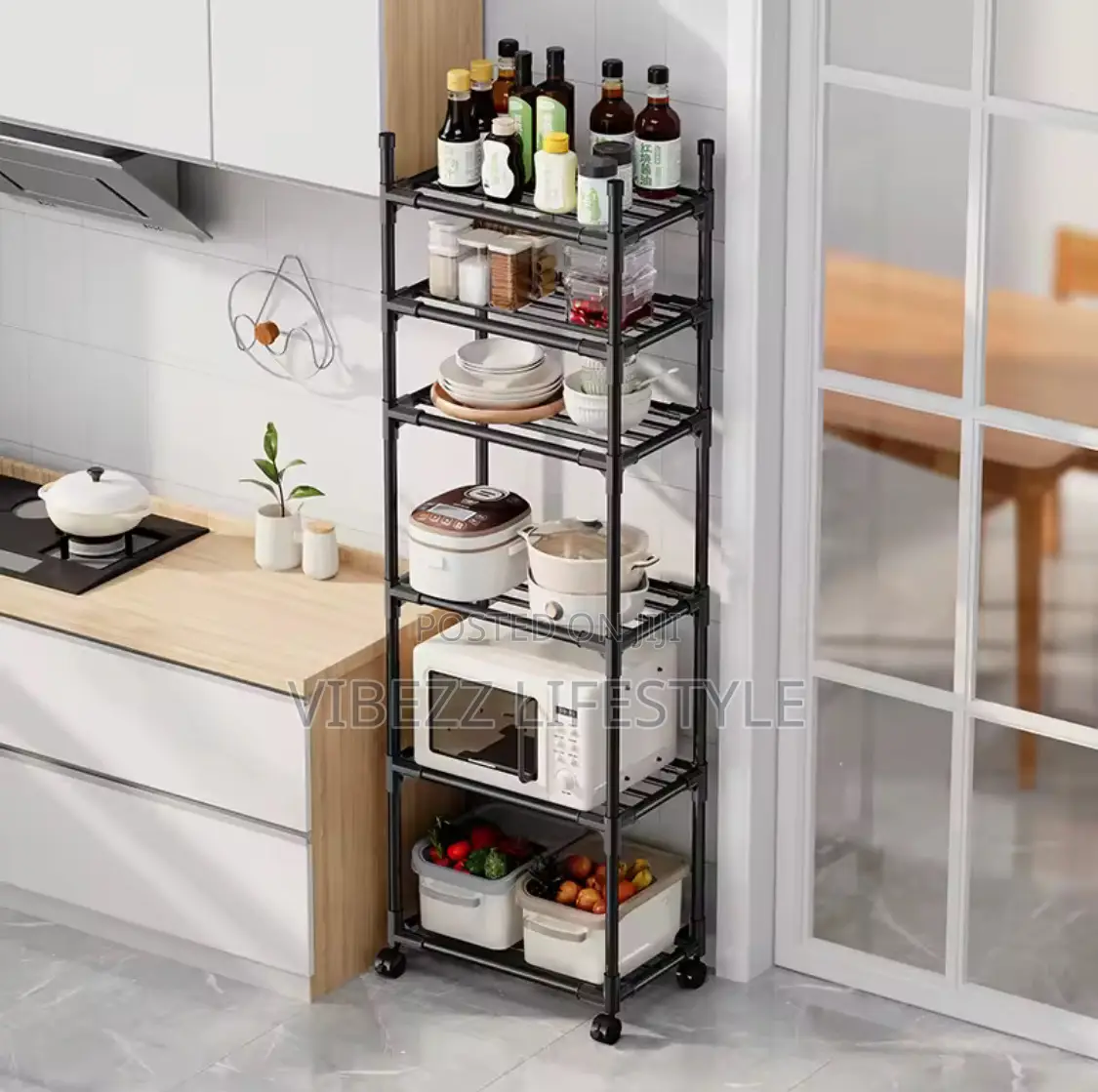 Modern Kitchen Organizer Racks