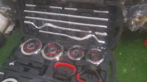 55kg Dumbbell/Barbell Kettle Bell Base and Pushup Stand Set