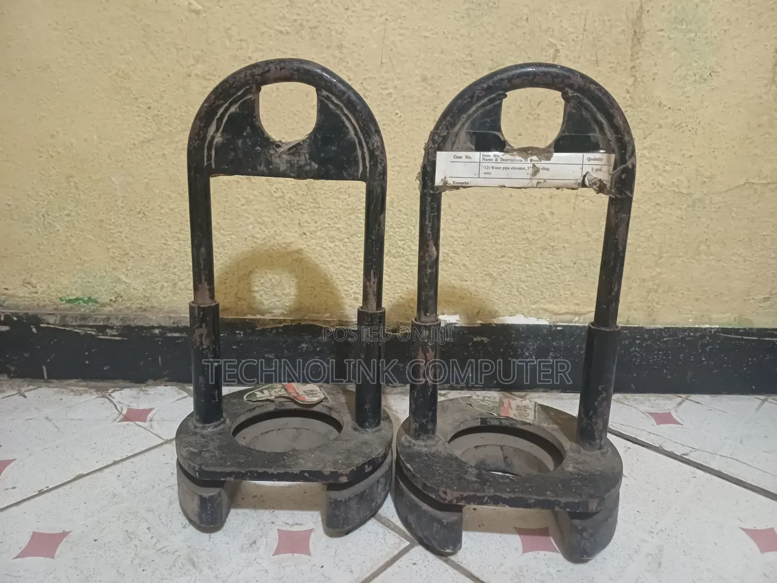 Heavy-duty 3" Water Pipe Elevator With Sling Wire