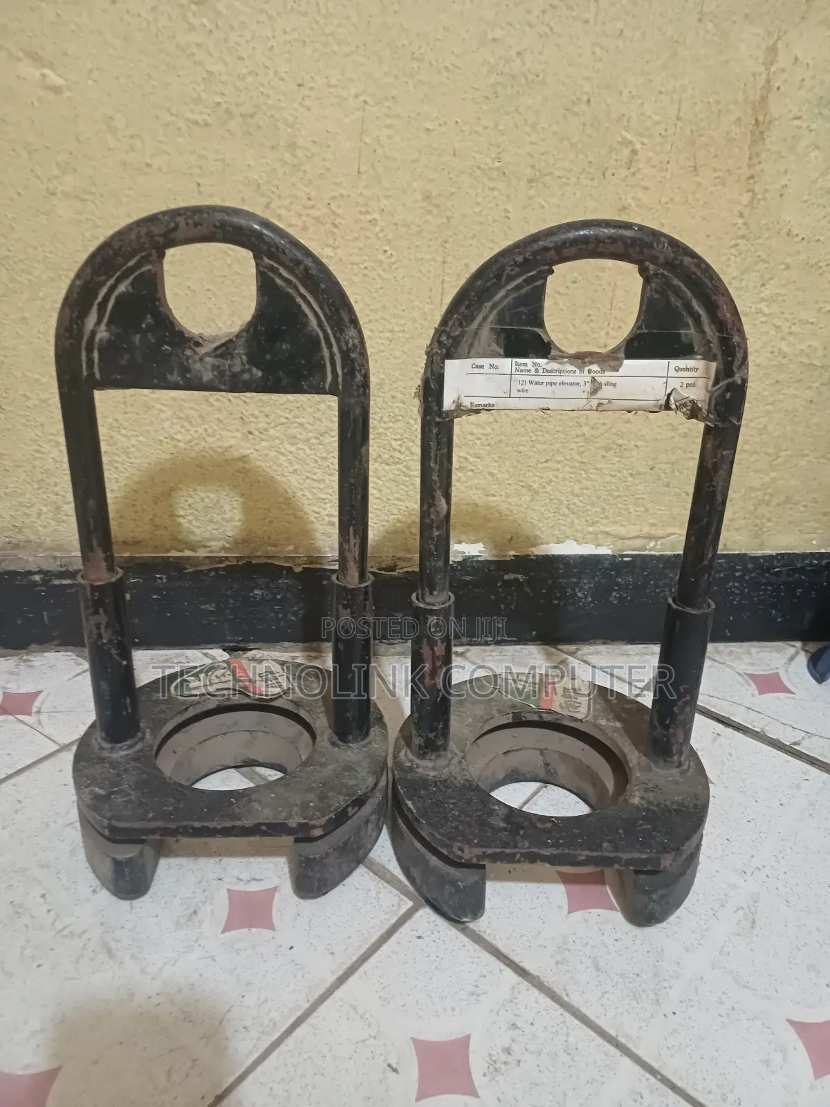 Heavy-duty 3" Water Pipe Elevator With Sling Wire