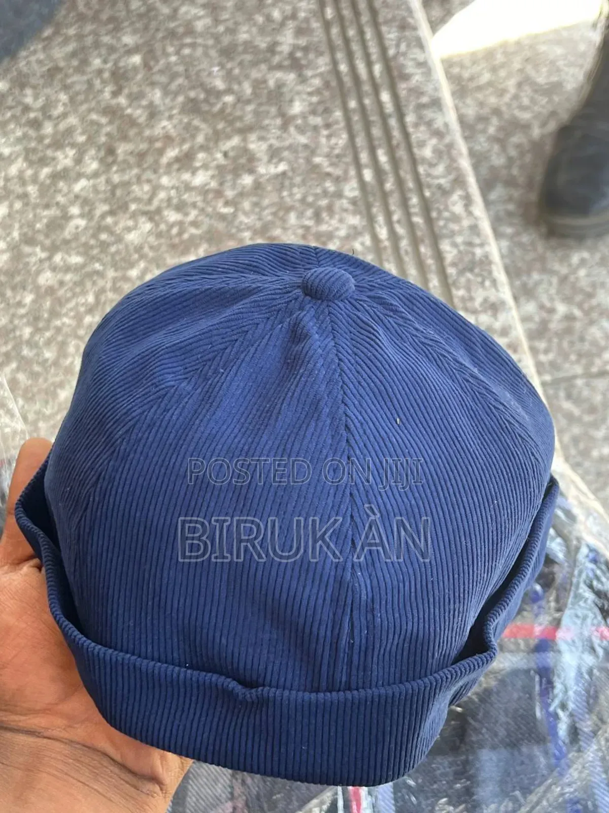 Corduroy Docker Cap