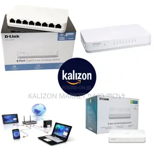 D-Link 8-Port Switch ባለ8 Port እስዊች