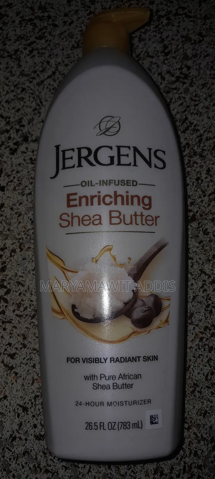 Jergens With African Shea Butter 24 Hour Moisturizer