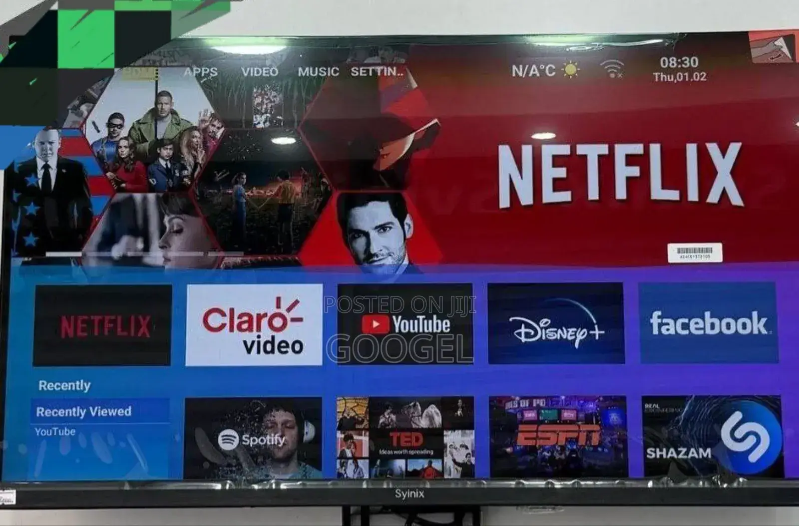 Syinix 50 Inch Google Uhd Tv