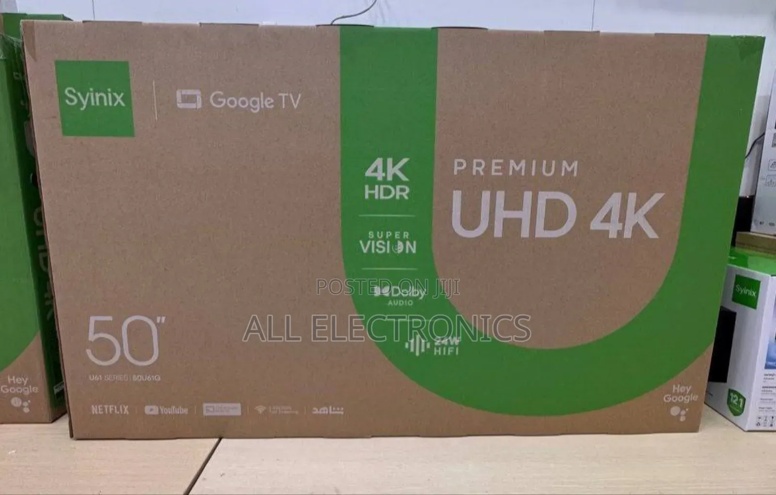 Syinix 50 Inch Google Uhd Tv