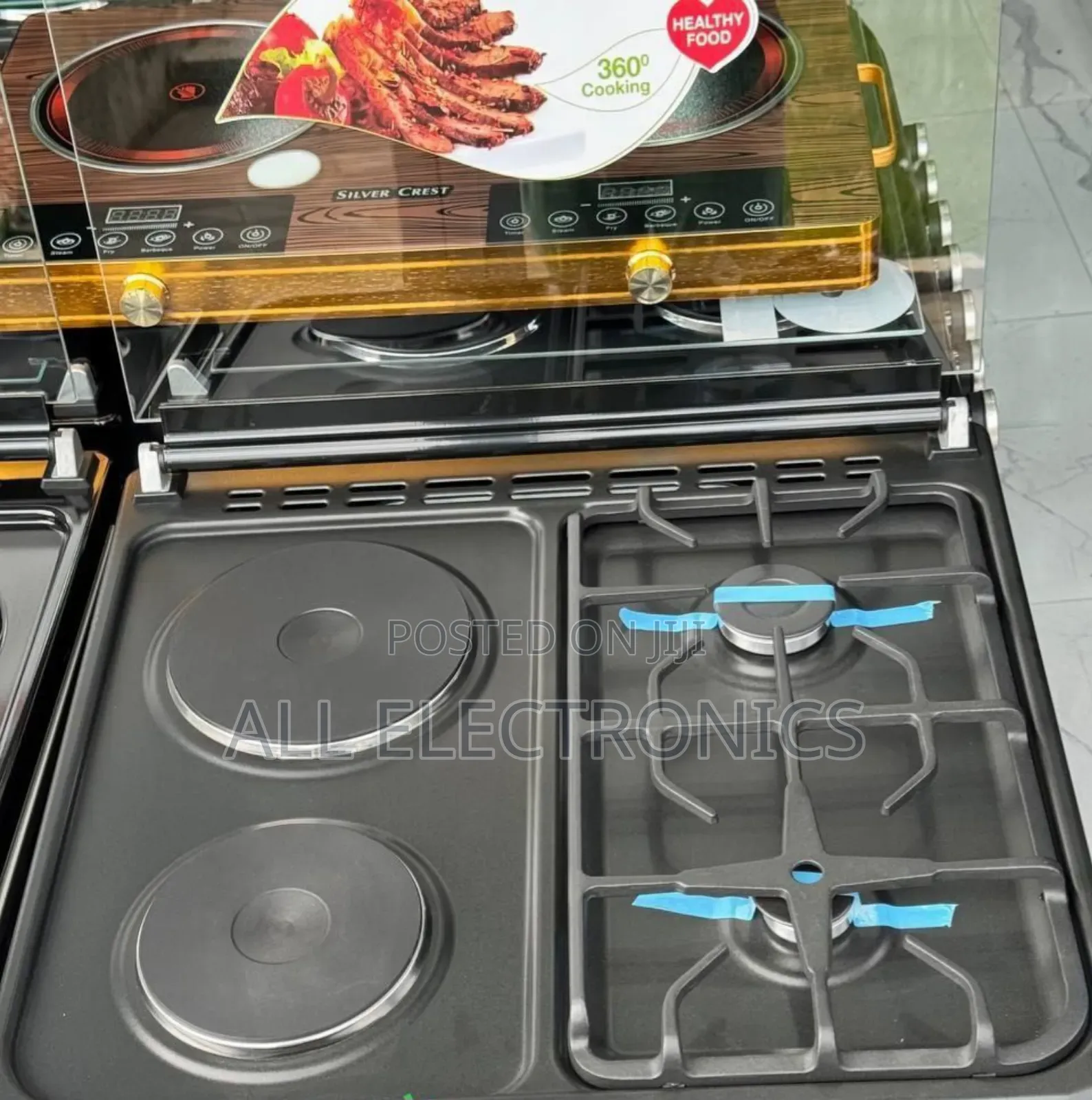 2electric 2gas Delta Standing Oven