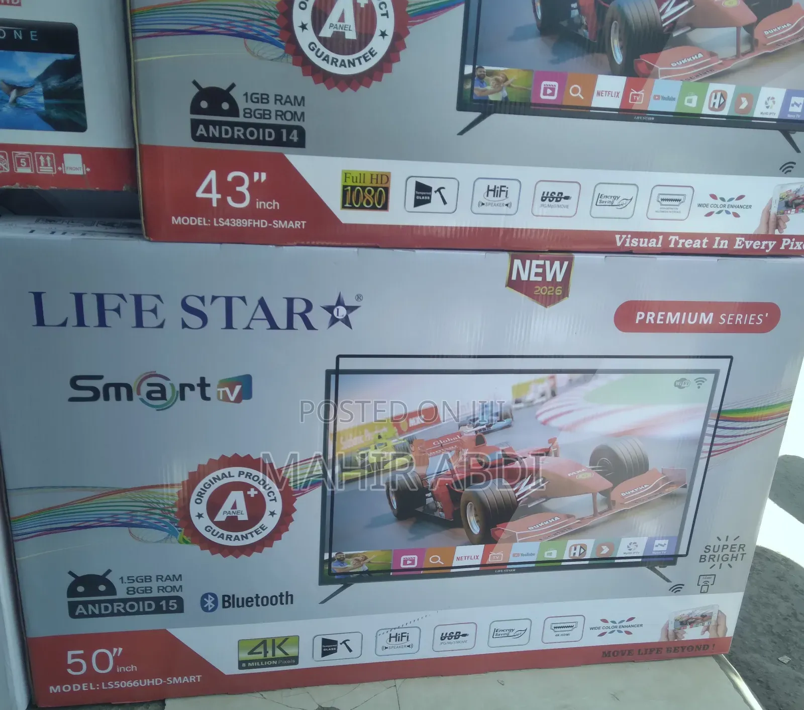 Lifestar 50 Inch Smart 4ktv