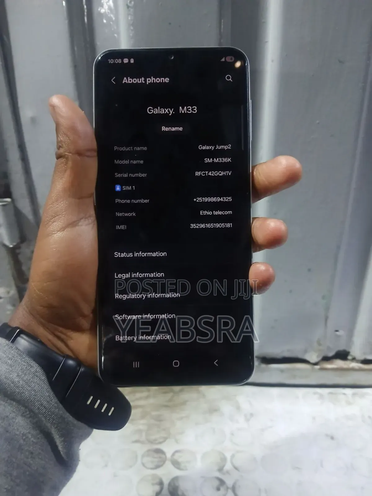 Samsung Galaxy M33 128 GB White