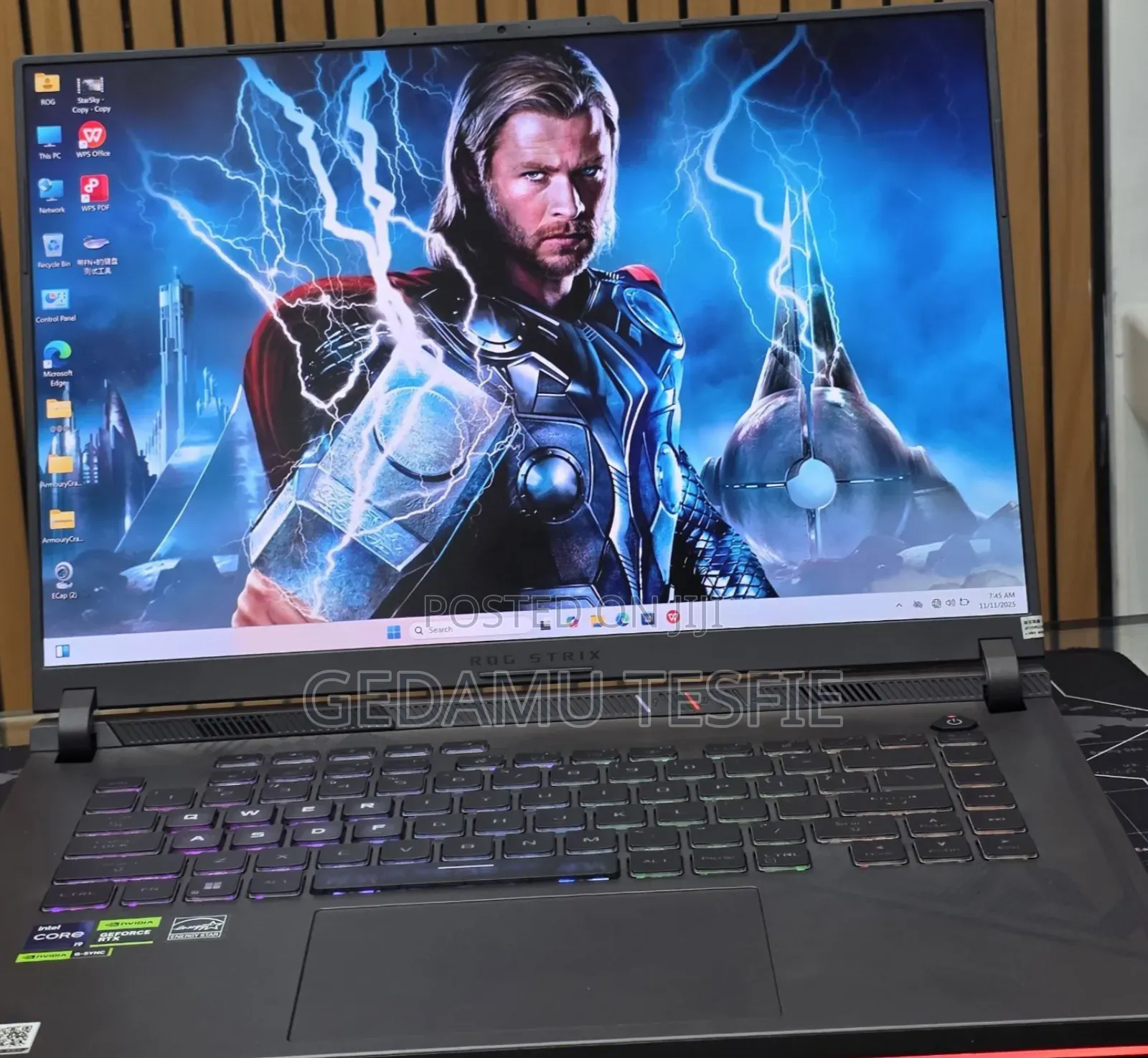 New Laptop Asus 16GB Intel Core i9 SSD 1T