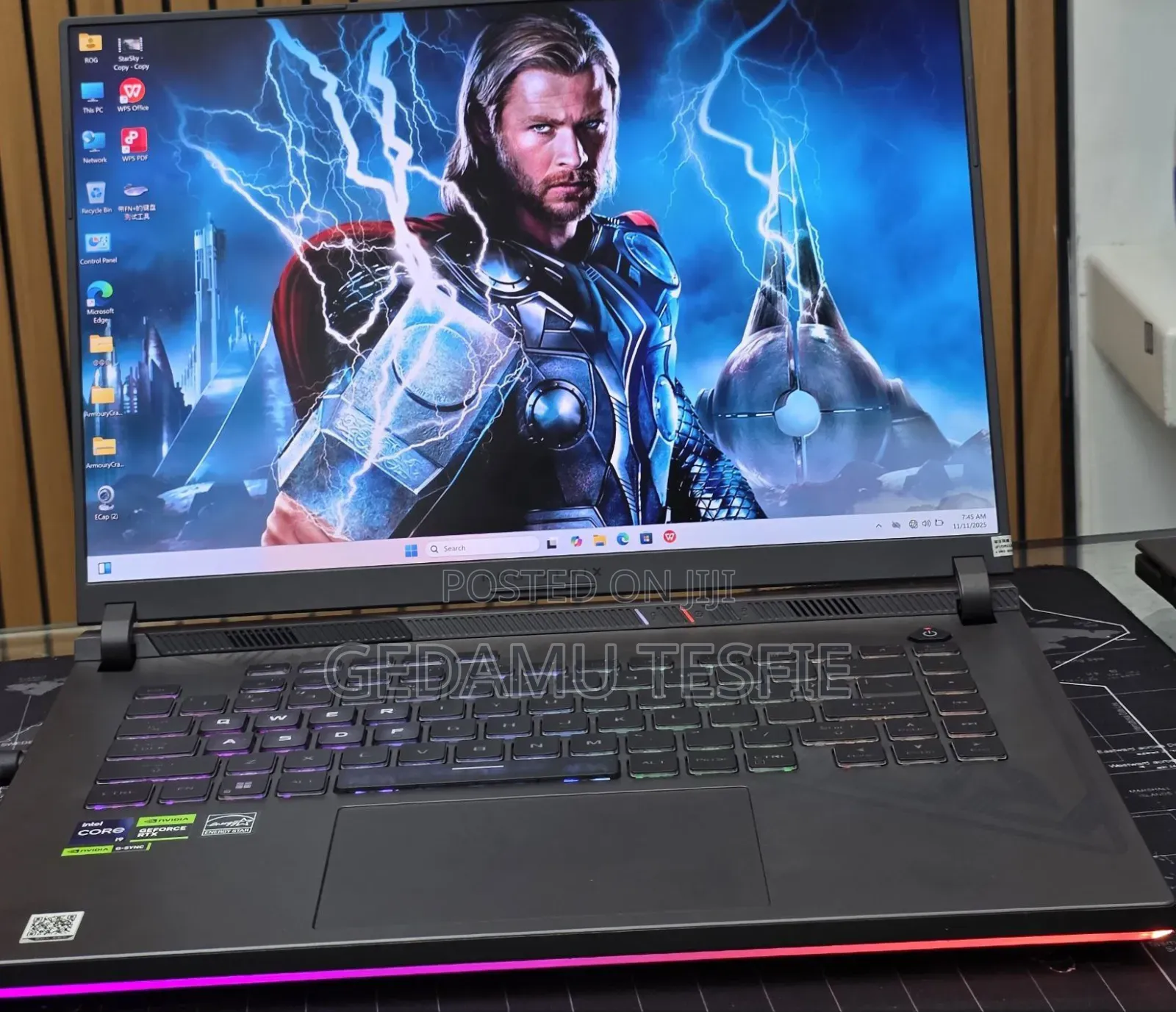 New Laptop Asus 16GB Intel Core i9 SSD 1T
