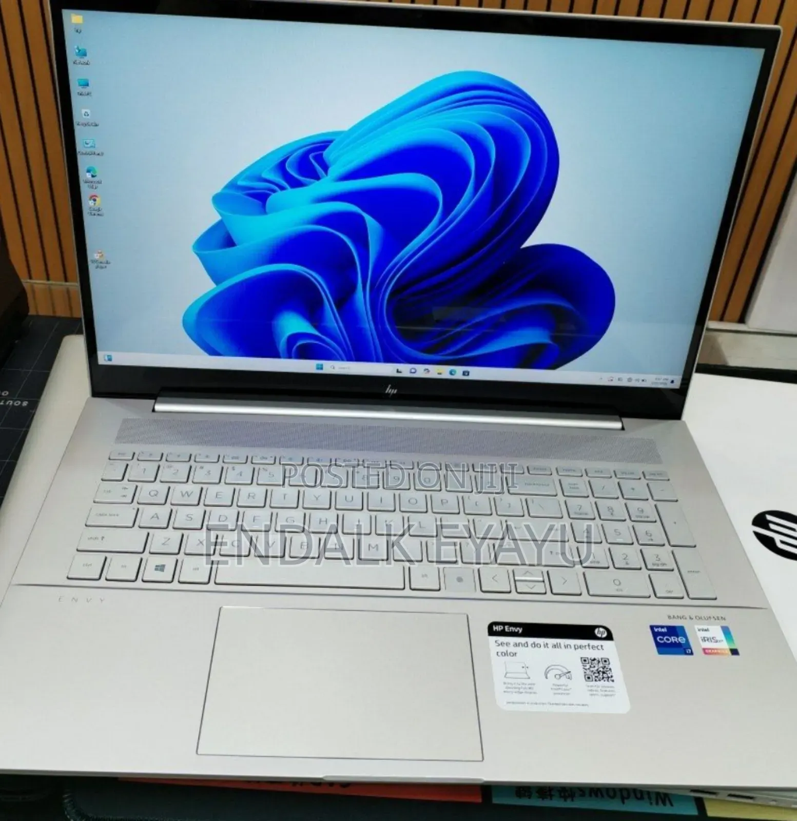 New Laptop HP Envy 17 16GB Intel Core i7 SSD 512GB