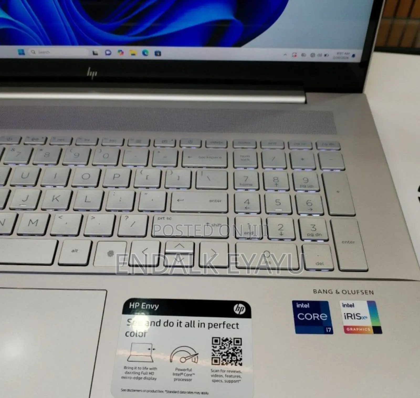 New Laptop HP Envy 17 16GB Intel Core i7 SSD 512GB