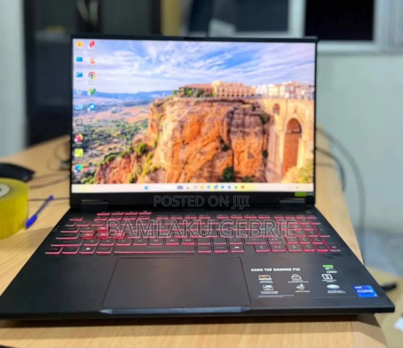 New Laptop Asus TUF Gaming A16 32GB Intel Core i7 SSD 1T