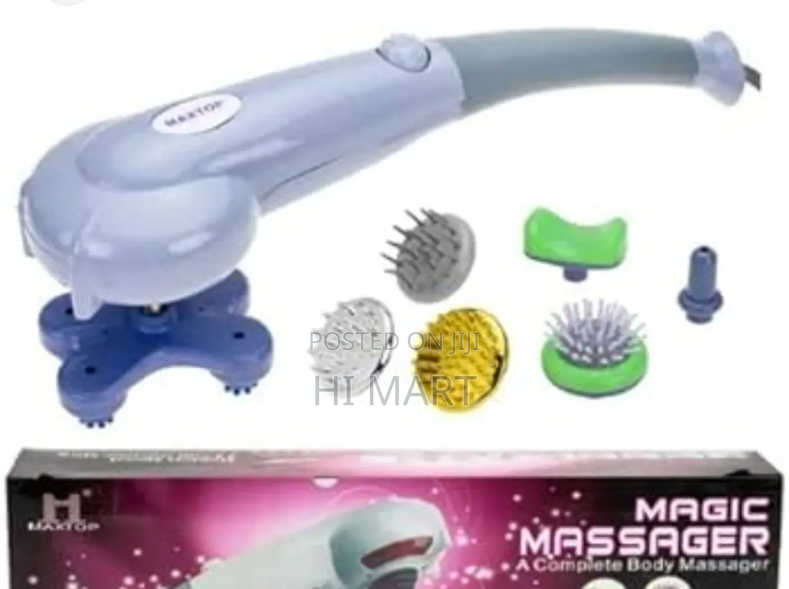 8in1 High Quality Magic Massager Gun
