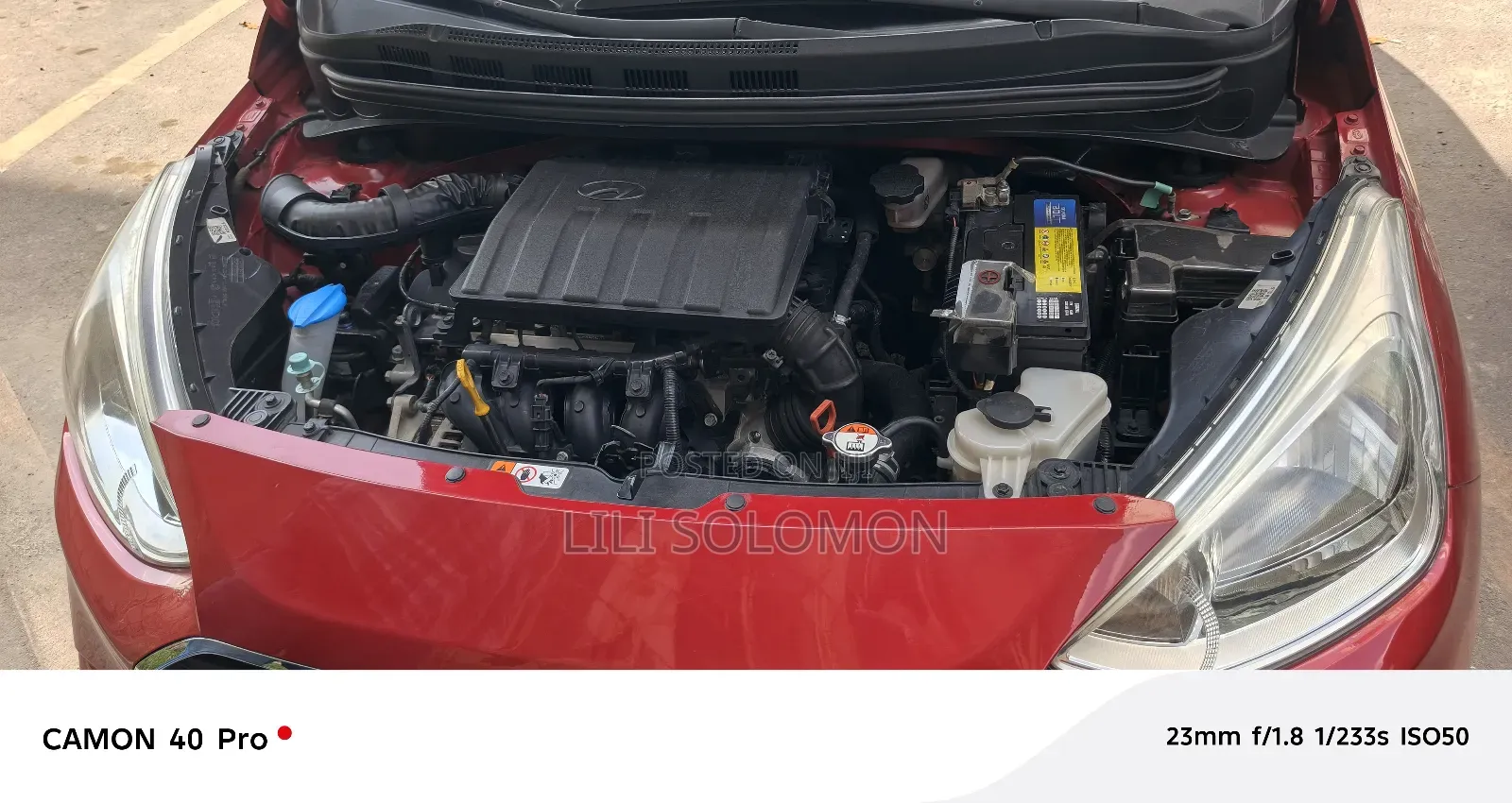 Hyundai I10 2021 Burgundy