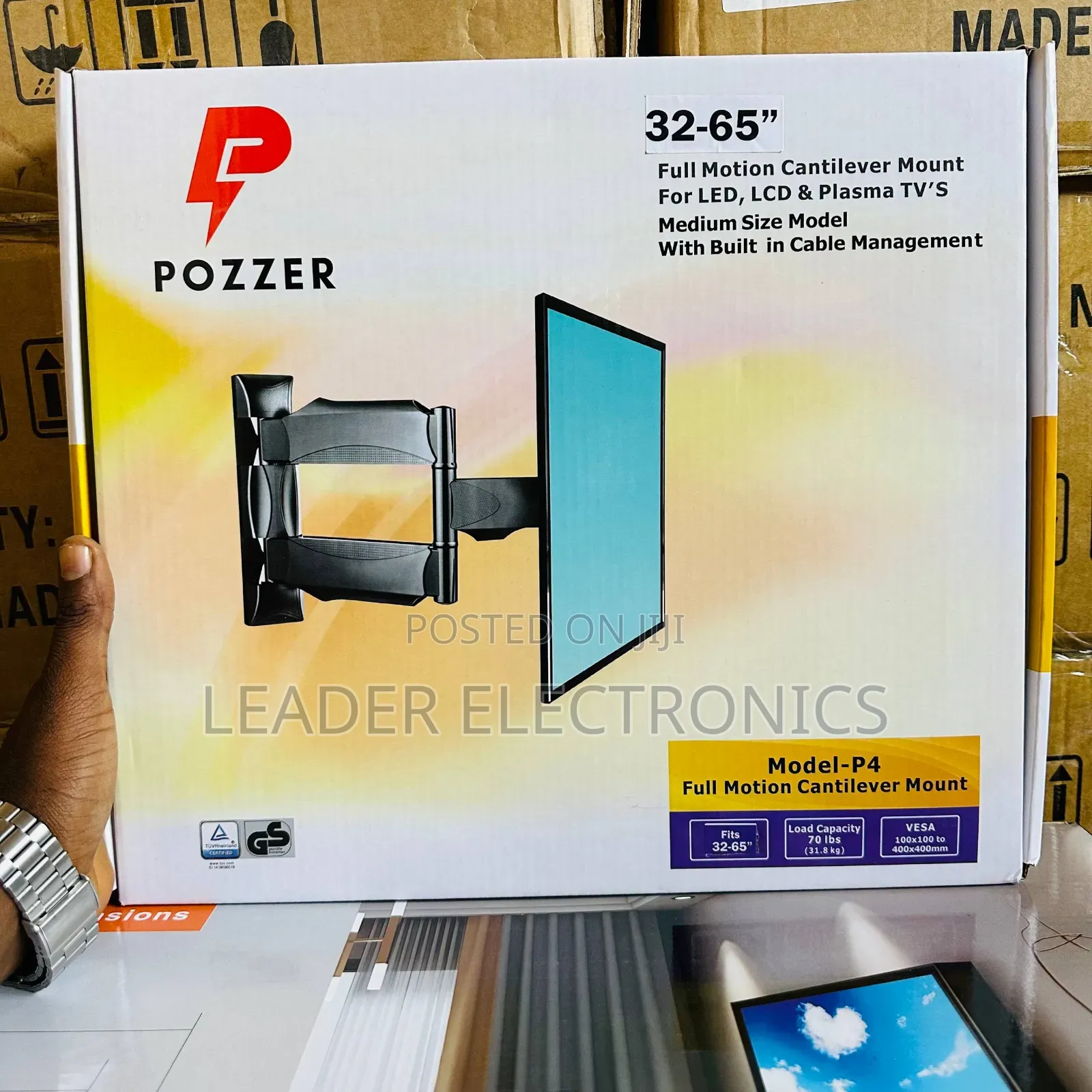 Full Motion Cantilever Tv Wall Mount – Strong | Adjustable