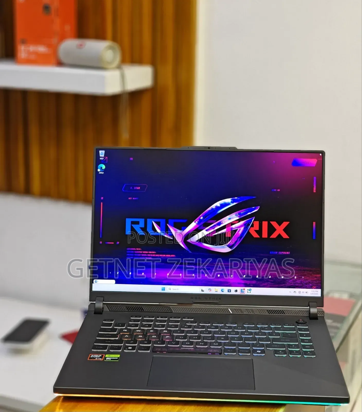 New Laptop Asus ROG Strix G16 G614 16GB AMD Ryzen 9 SSD 1T