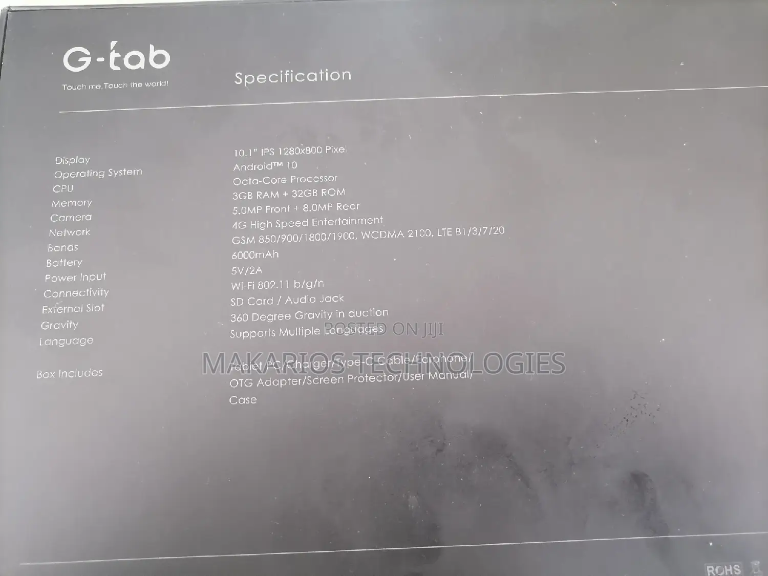 New G-Tab S20 Pro 32 GB