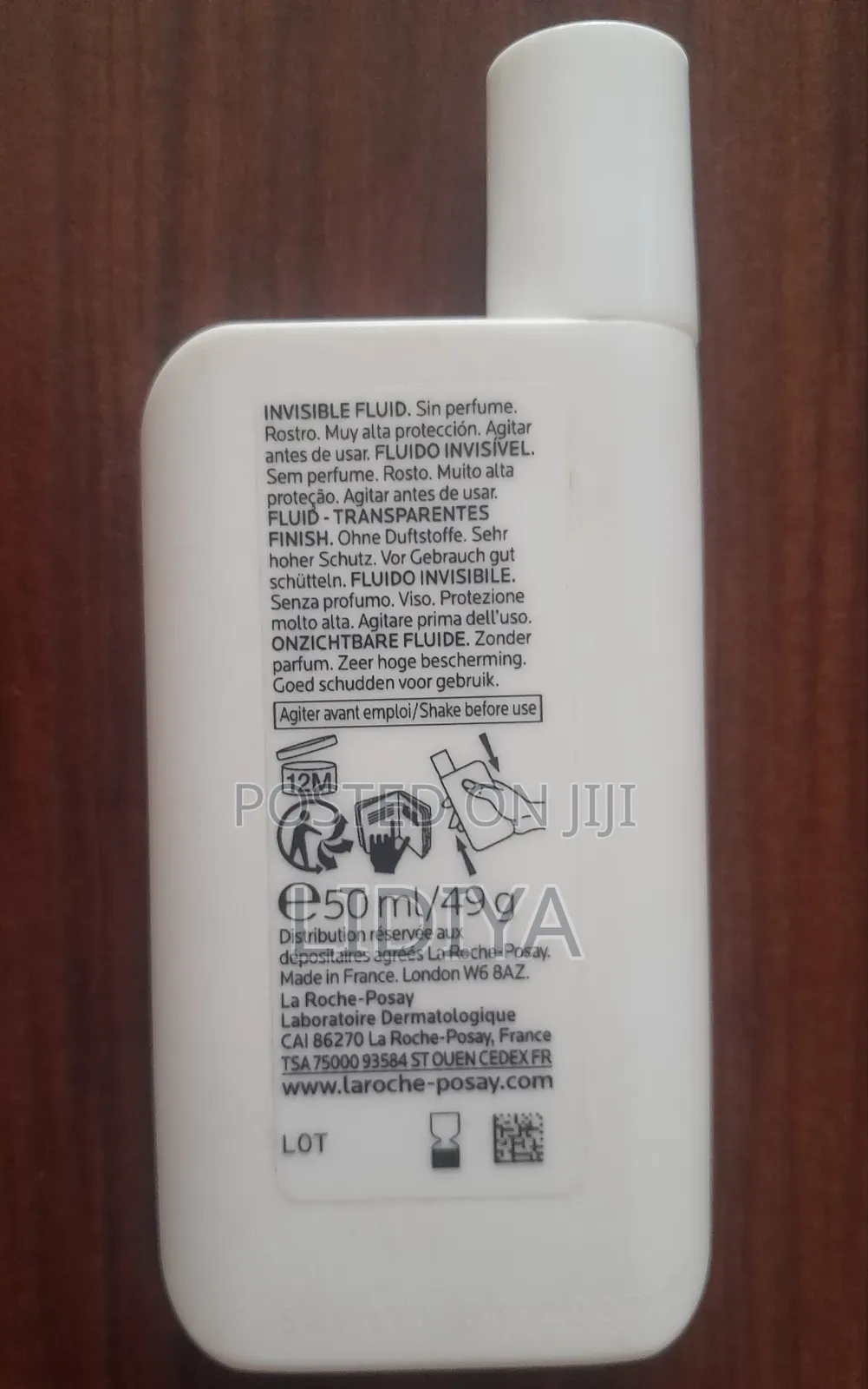 Laroche Posay Fluid Invisible Sunscreen