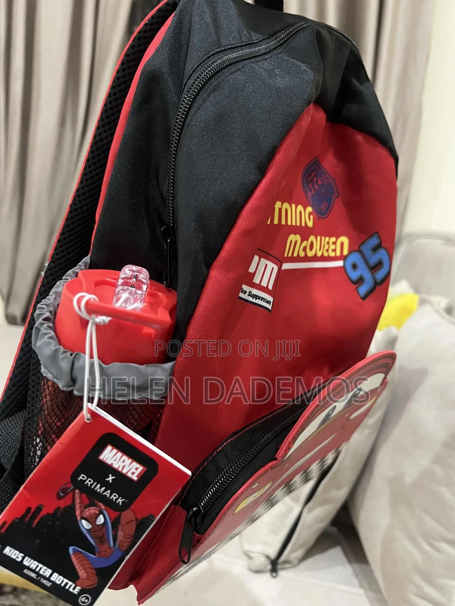 McQueen Mars Kids Bag Bright, Fun Perfect for Little Racers!