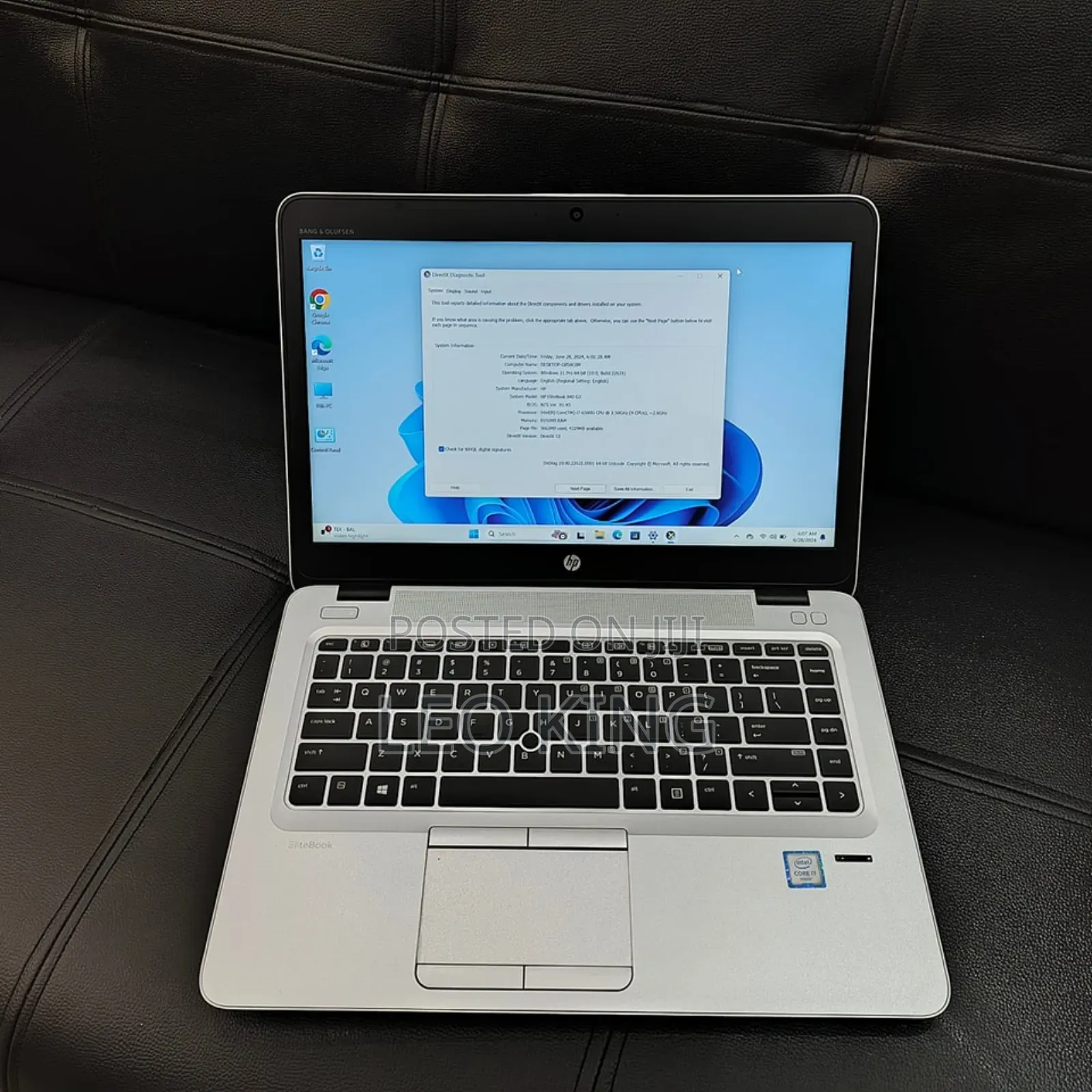 Laptop HP EliteBook 840 G3 8GB Intel Core i7 SSD 256GB