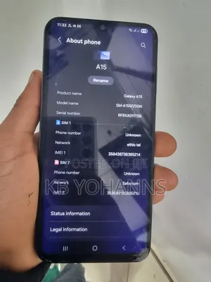 Samsung Galaxy A15 128 GB Black