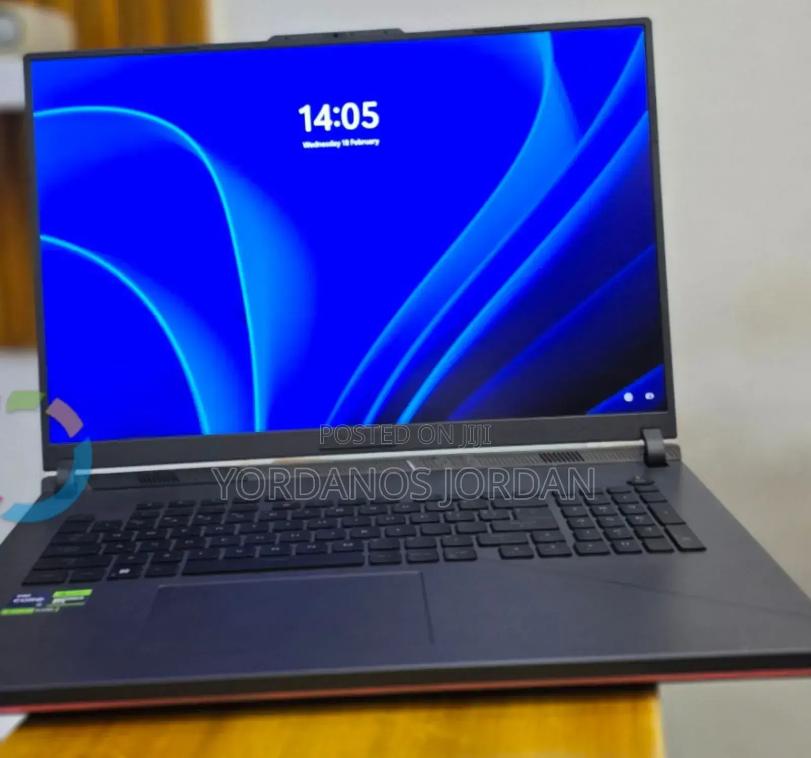 New Laptop Asus ROG Strix G17 32GB Intel Core i9 SSD 2T