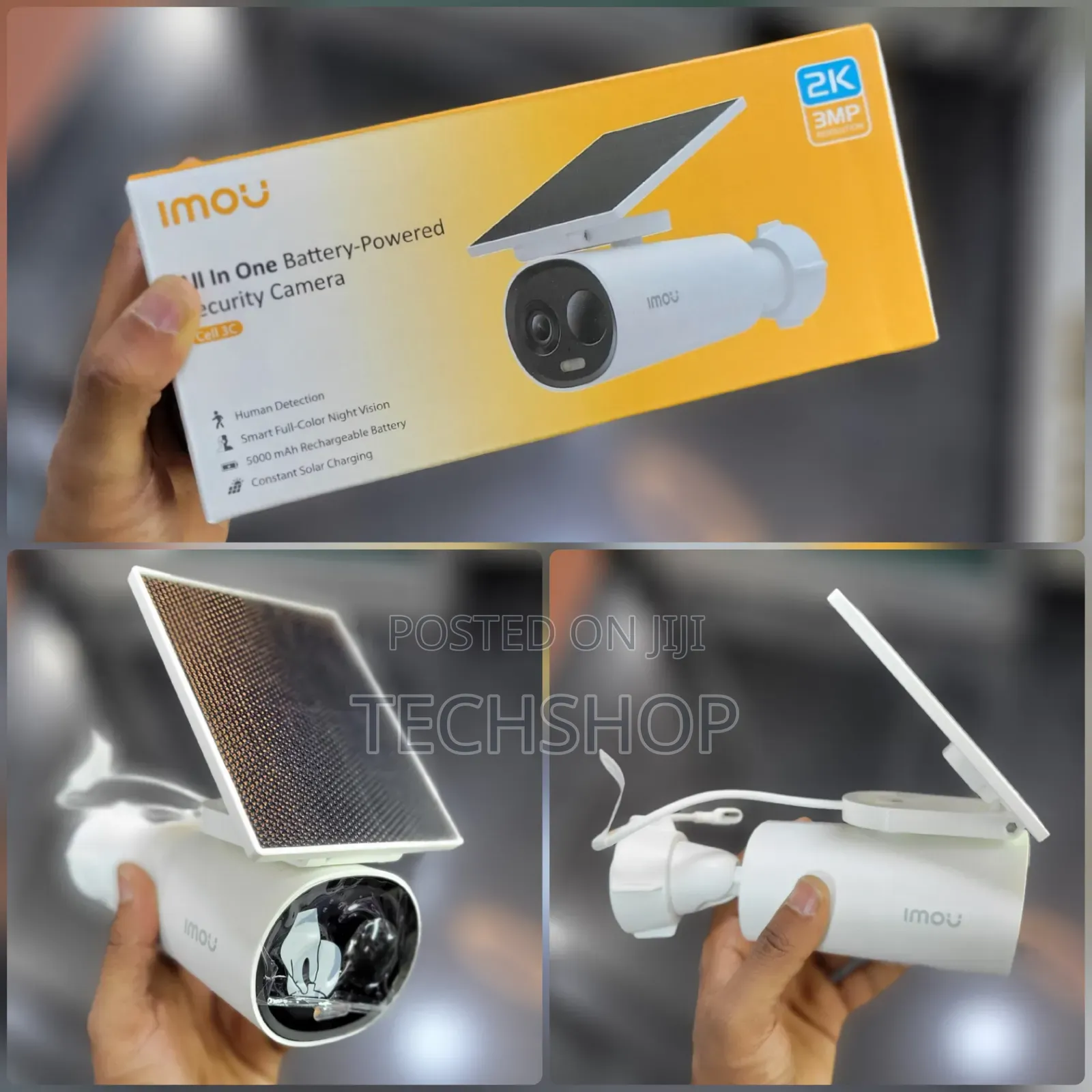 Imou Cell 3c All-in-One Battery-Powered Security Camera ( 3mp)