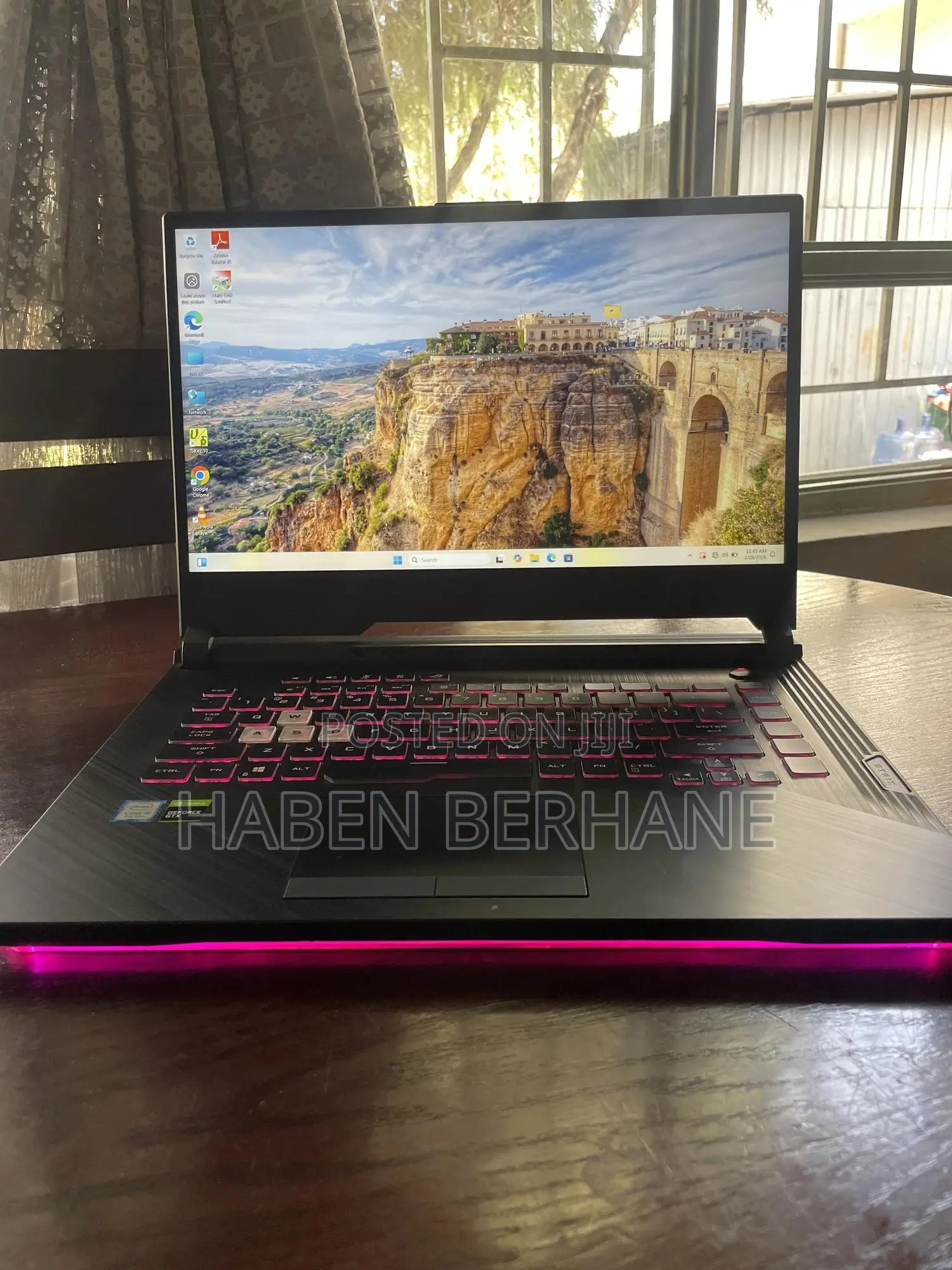 Laptop Asus ROG Strix G16 G614 16GB Intel Core i5 SSD 512GB