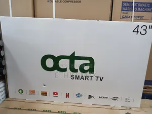 Octa 43” Smart Android Tv – Double Glass | New Arrival
