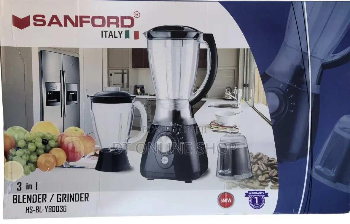 3 in 1 Sanford Blender, Grinder and Chopper