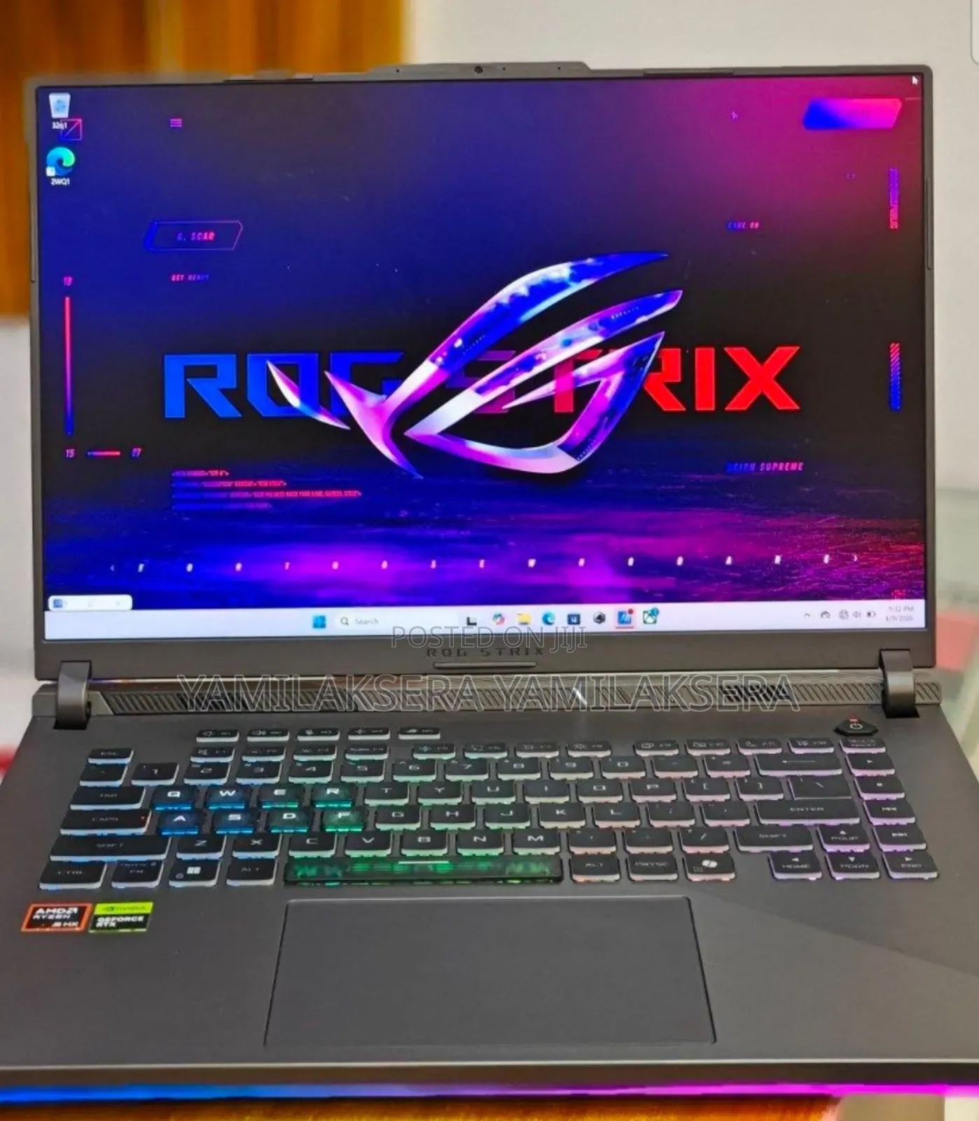 New Laptop Asus 16GB AMD Ryzen 9 SSD 512GB