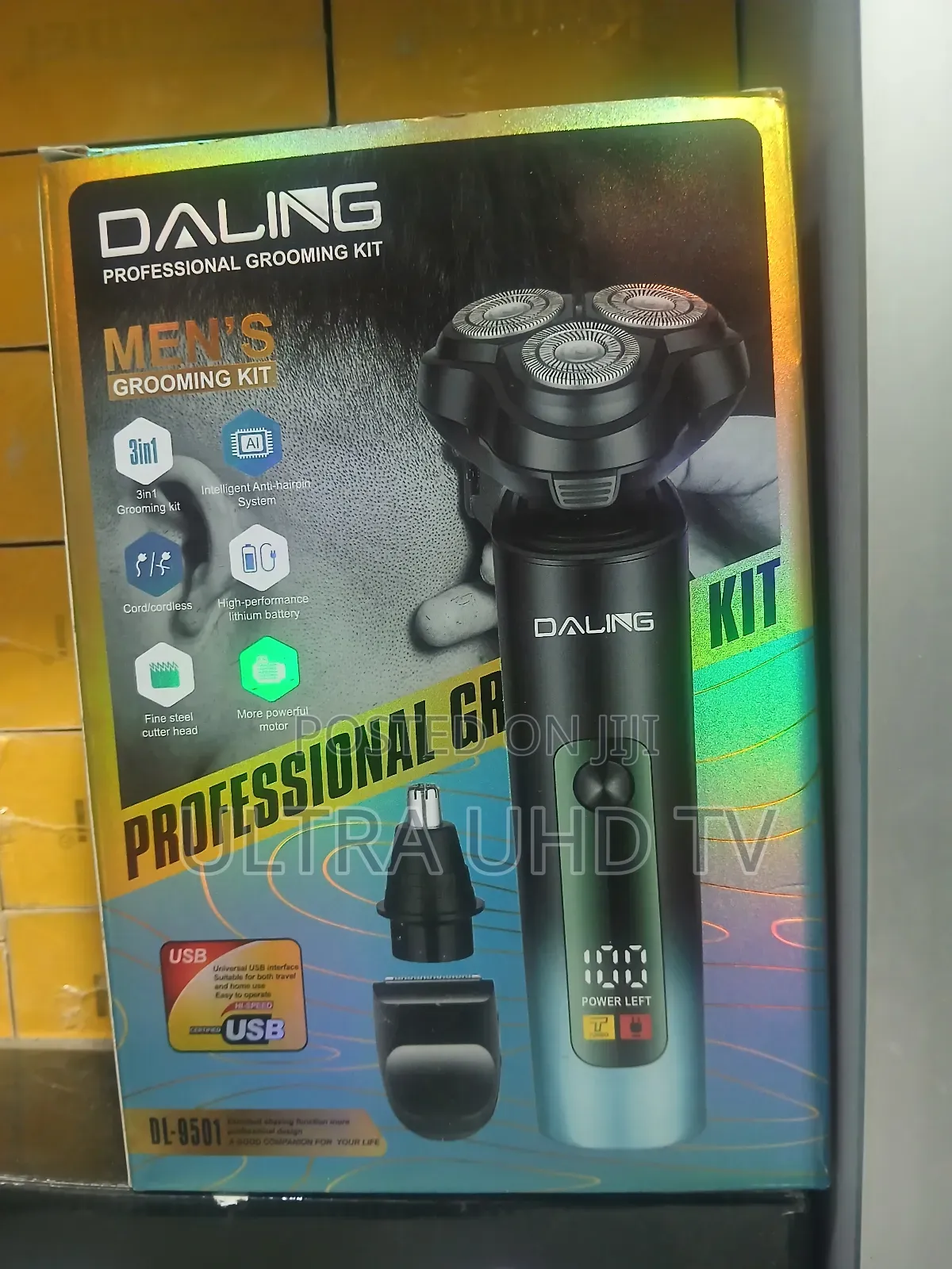 Shelvers Daling Professional Grooming Kit, Versatile Electric Shaving