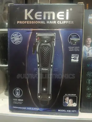 የፀጉር ማሽን Kemei Professional Hair Clipper, a Cordless Beard Trimmer