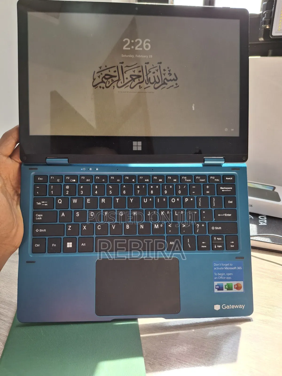 Laptop Gateway GWTC116-2 8GB Intel Celeron HDD 60GB