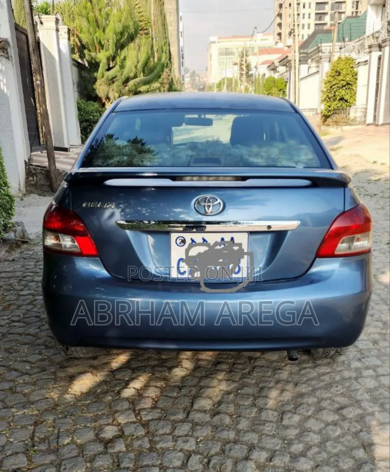 Toyota Yaris 2008 Gray