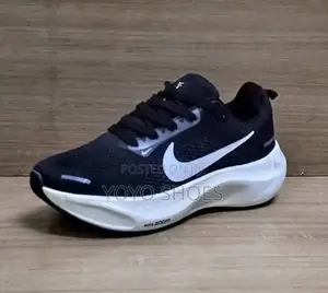 New Arrived Nike Unisex Black/White Strip Fashion Running Shoes