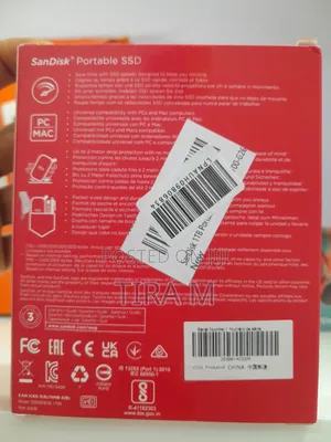 Sandisk SSD 1tb 800mb