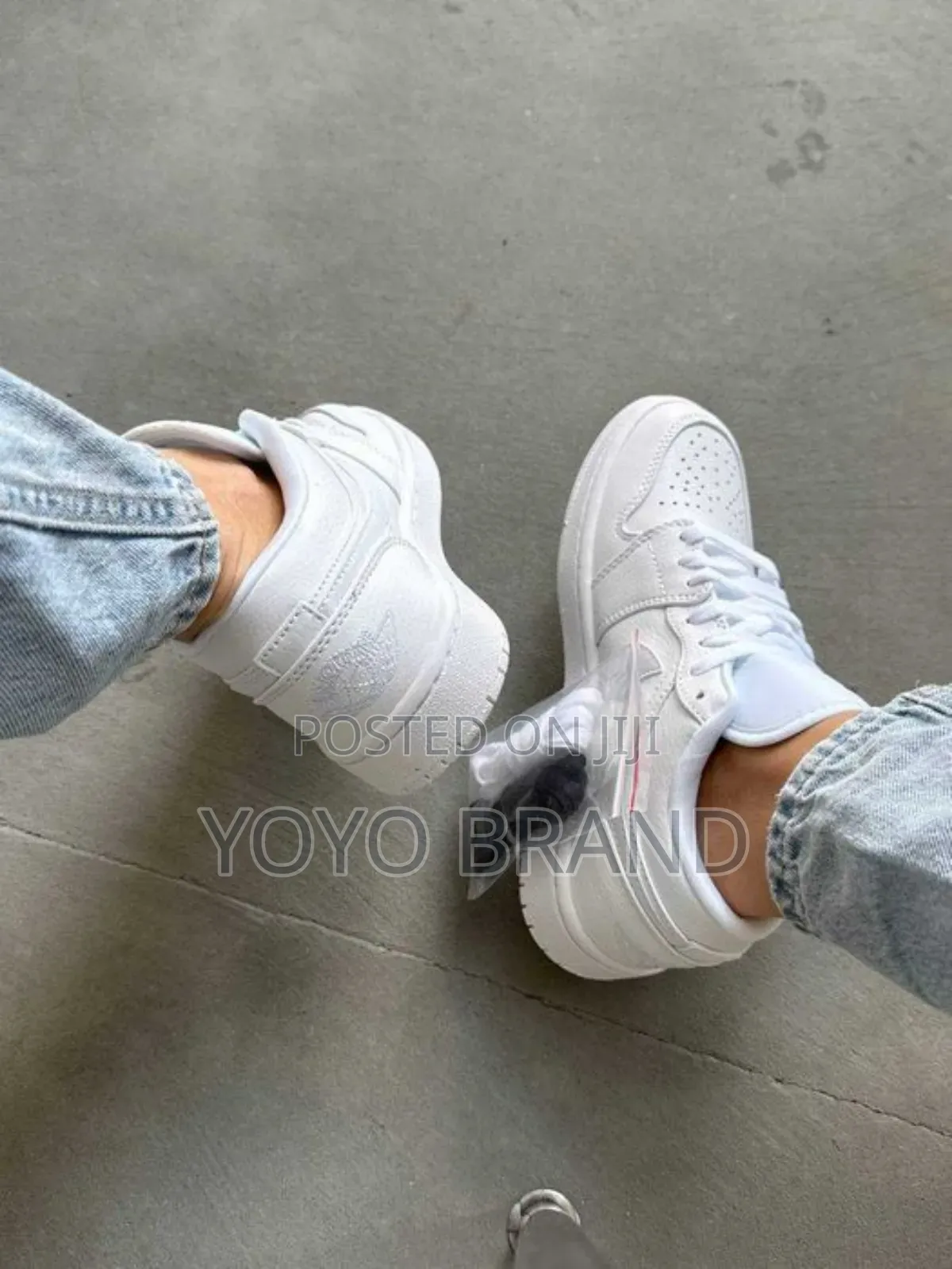 New Arrival Air Jordan Low "Triple White"For Women's Fashion.Shoes