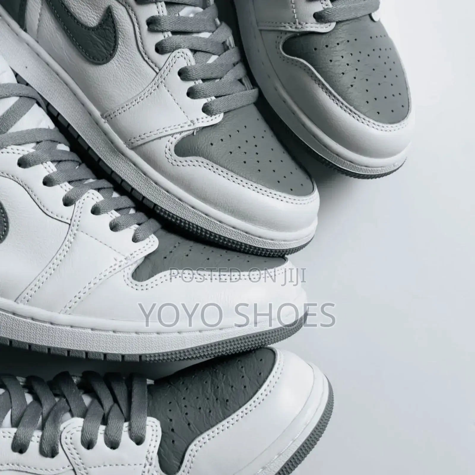 New Arrival Unisex Air Jordan 1retro High Og Gray Fashion Boots