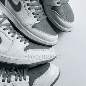 New Arrival Unisex Air Jordan 1retro High Og Gray Fashion Boots