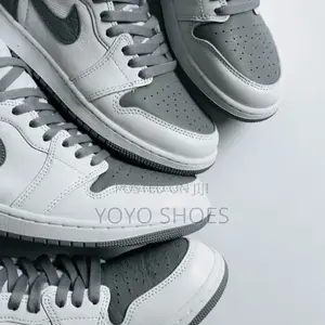 New Arrival Unisex Air Jordan 1retro High Og Gray Fashion Boots