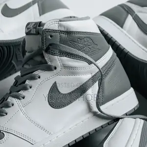 New Arrival Unisex Air Jordan 1retro High Og Gray Fashion Boots