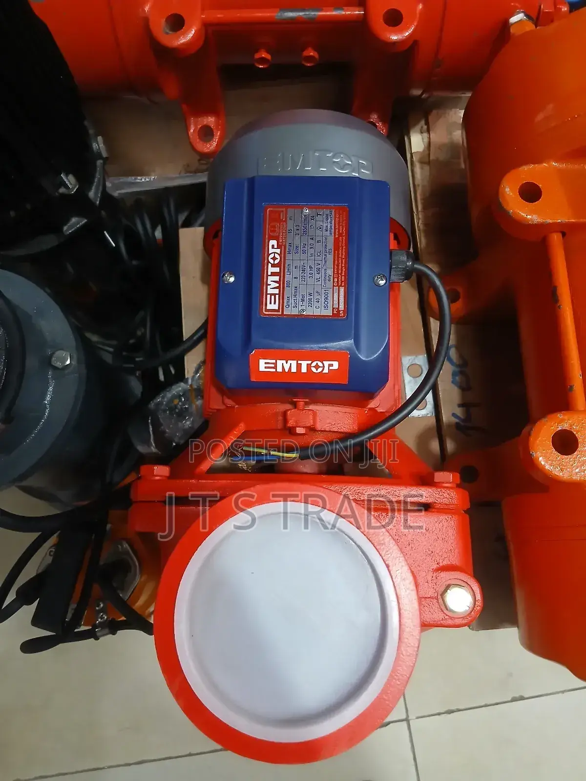 Emtop 3hp Water Pump 3"×3"
