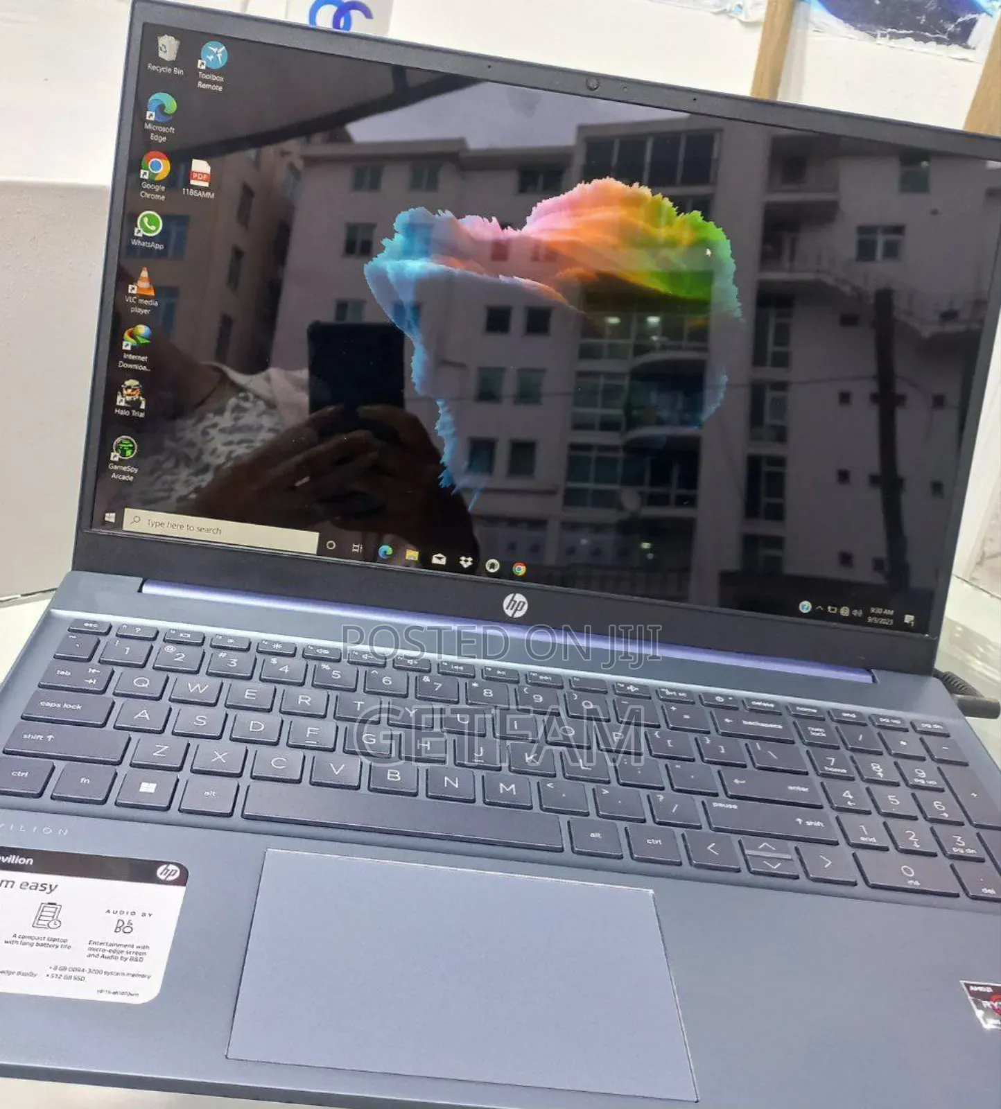 New Laptop HP Pavilion 15 8GB AMD Ryzen 7 SSD 1T