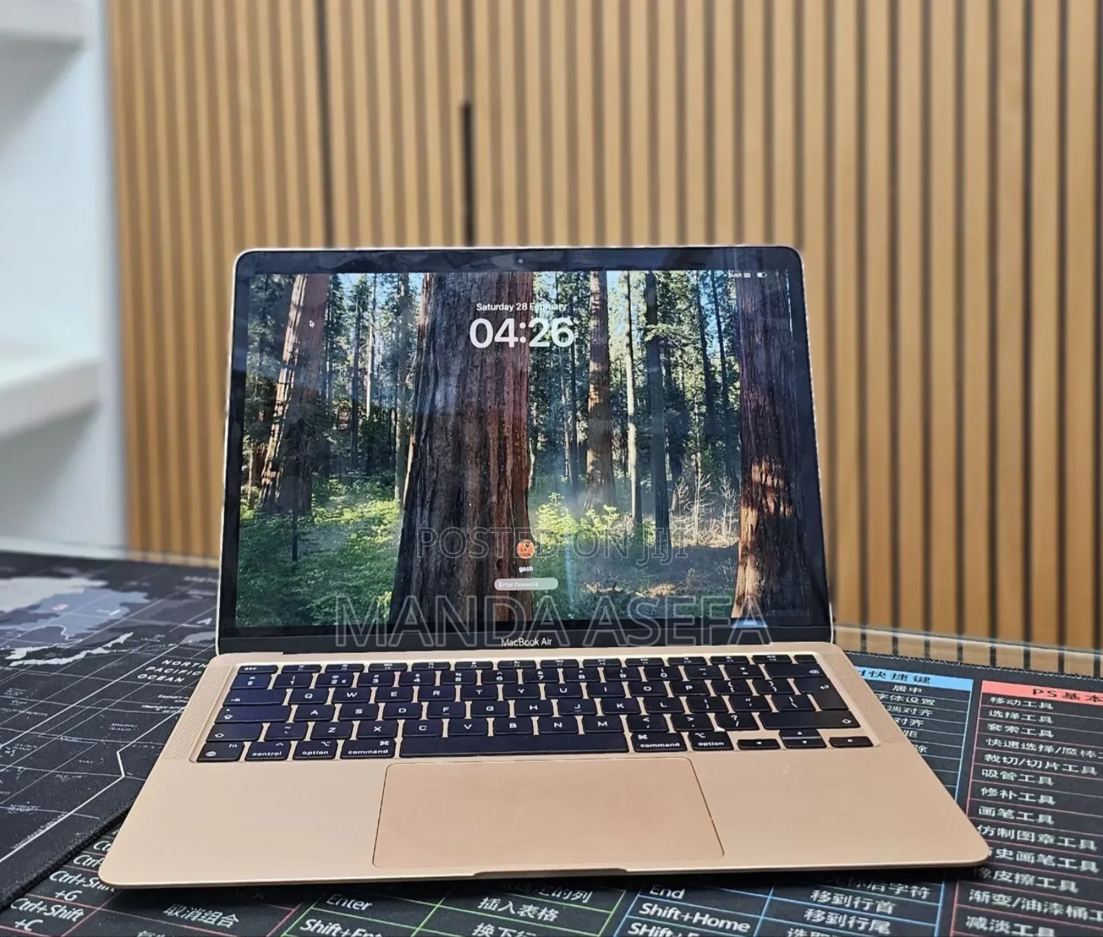 New Laptop Apple MacBook Air 2020 M1 8GB Apple M1 SSD 256GB